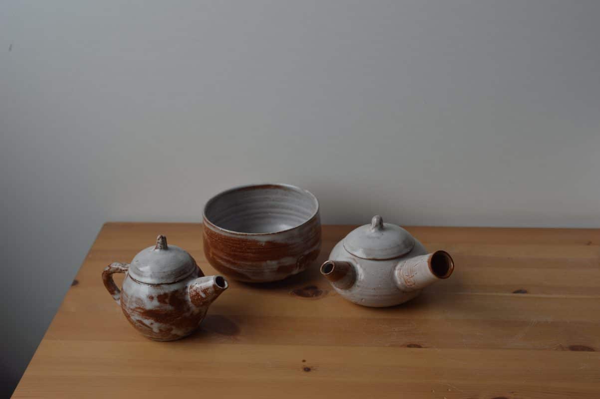 Co-création WAO tea Margaux Ceramics - Yokode Kyusu - Gong fu teapot - chawan - Céramique du thé - Teaware 2