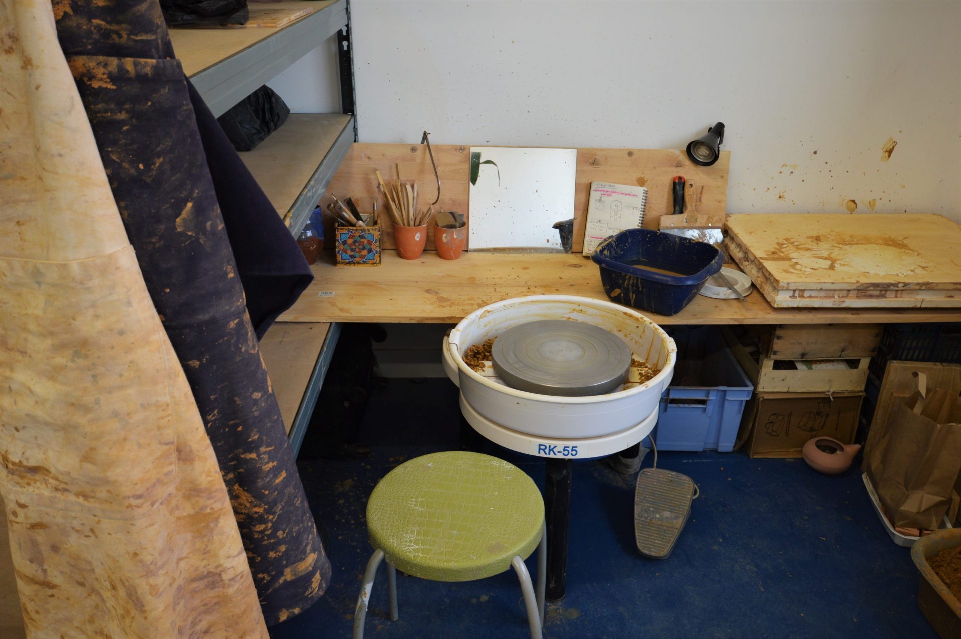 Tour pour céramique de mon atelier à Paris