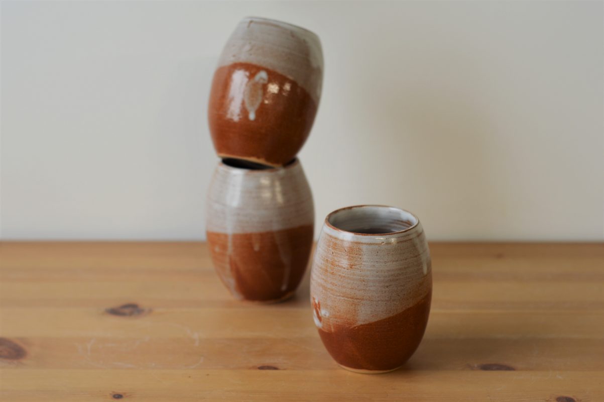 tasse sable - Margaux Ceramics - Tasses céramiques tournées en petites séries dans mon atelier de poterie