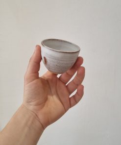 Petite tasse blanche - WAO tea - Margaux Ceramics