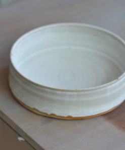 Gamelle - assiette creuse - Margaux Ceramics - Fracas - atelier de poterie à Lorient - librairie atelier de céramique