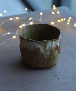 Alternative view of Chawan modelé #3 《Cœur》