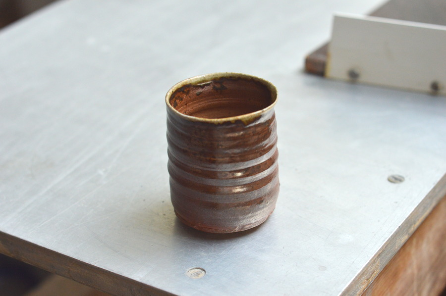 Gobelet yakishime (cuisson bois) - 15cl – Image 2